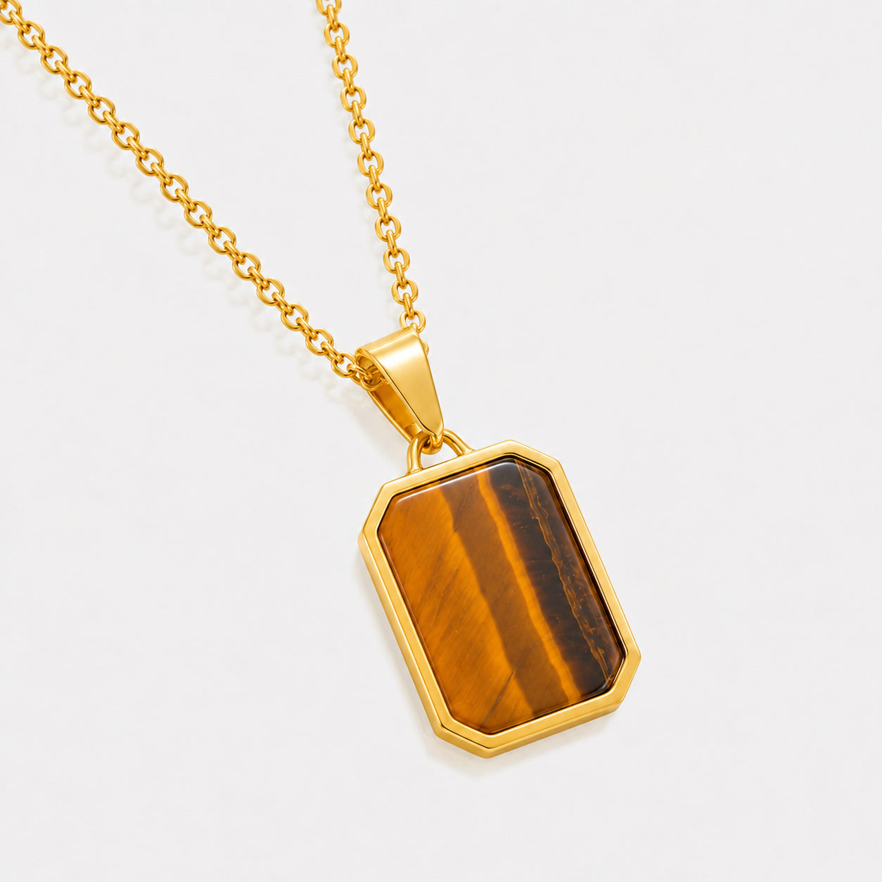 ORANGE LUCKY STONE (GOLD)